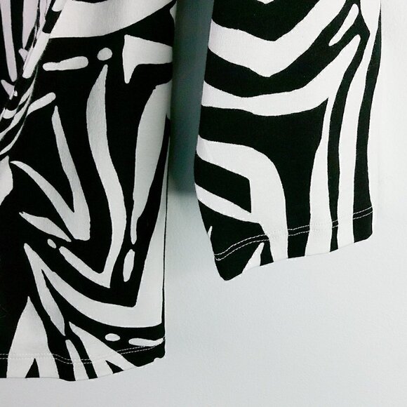 Kim Rogers -100% Cotton Animal Print Tee - XL - Picture 3 of 6